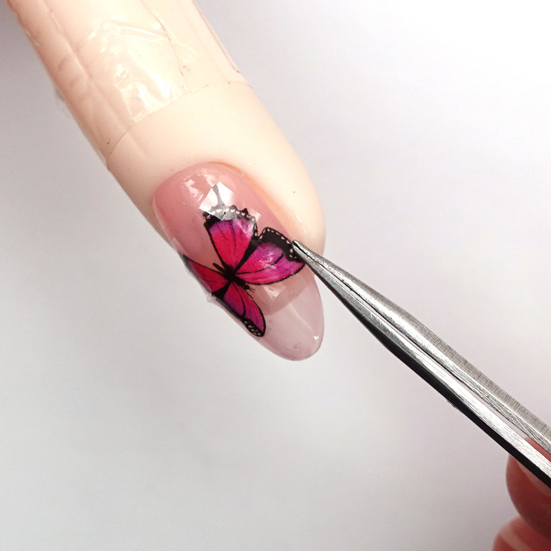 ホイルを転写する