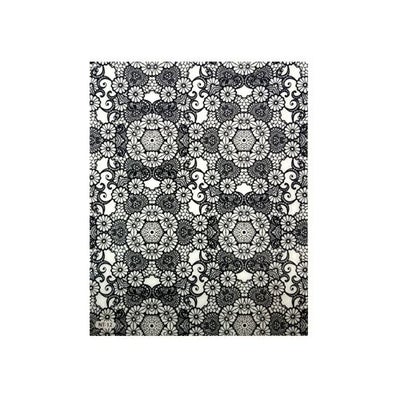 レースパターンシール【モノクロ】