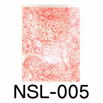 レースパターンシール【カラー】