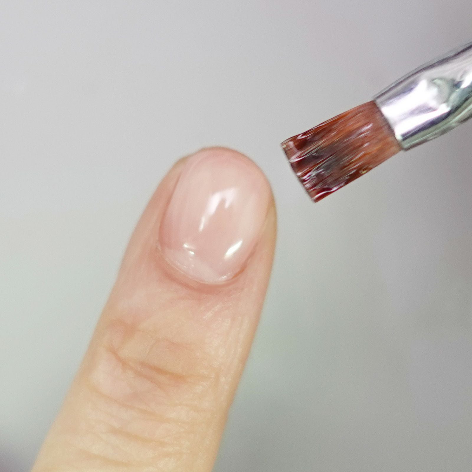 ノンワイプトップジェルの塗り方