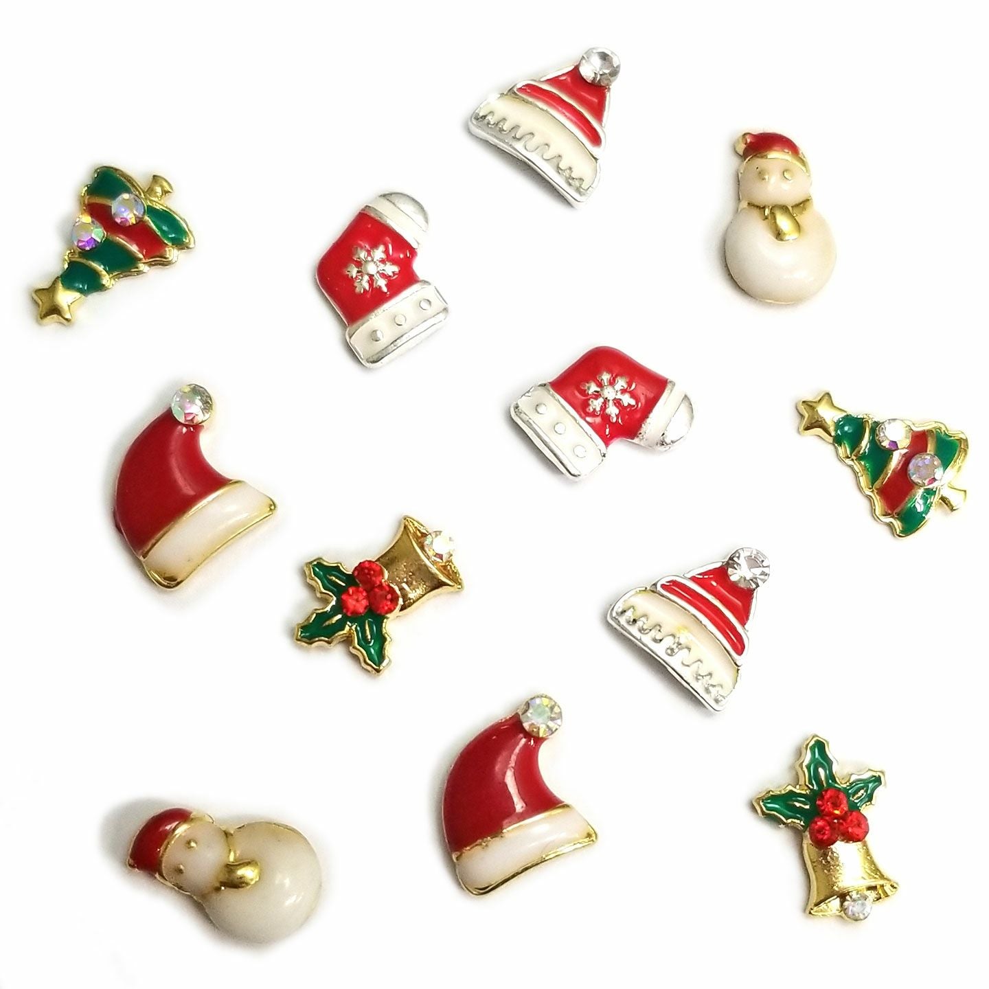 クリスマスパーツ【全6種】 | 【サルルプロジェクト】セルフネイルのお店