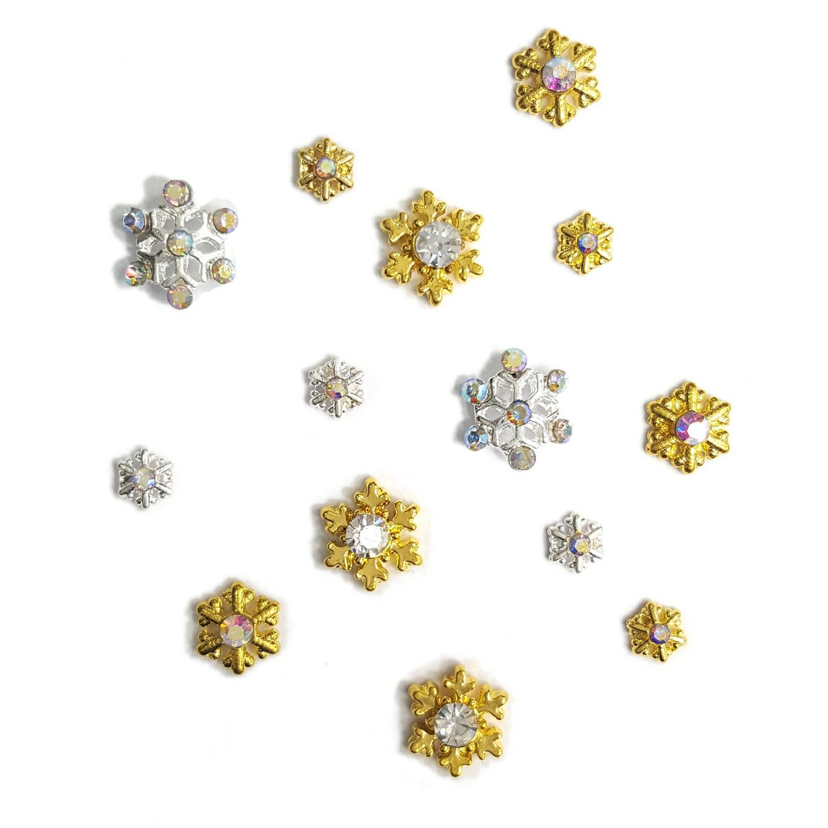 雪の結晶パーツ 【５デザイン】