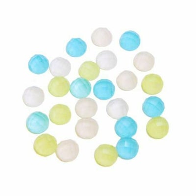 クリアストーン　マルチカラー　スクエア