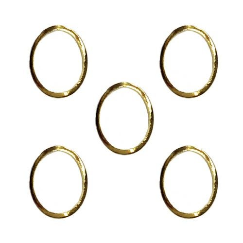 カーブ付きオーバルパーツ　各5個入