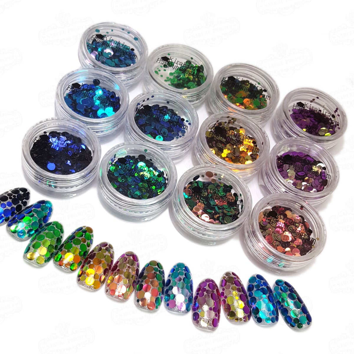 ハピジェル タマムシホログラム*ハピホロ欲張りシリーズ*