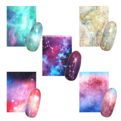 ギャラクシーネイルホイル