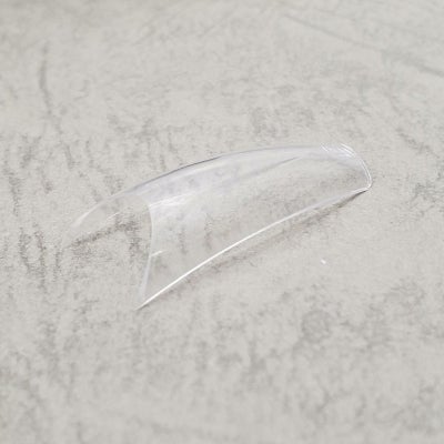 ★そり爪！対応★長さだしチップカーブクリア mini【10サイズ×各2枚入】