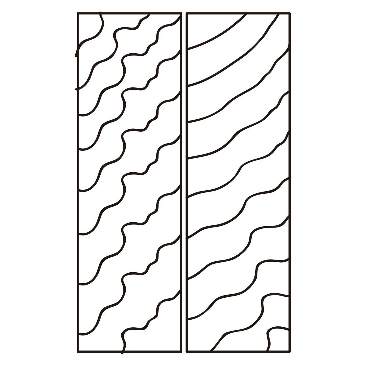 曲線が描ける！？ニュアンスマスキングシール