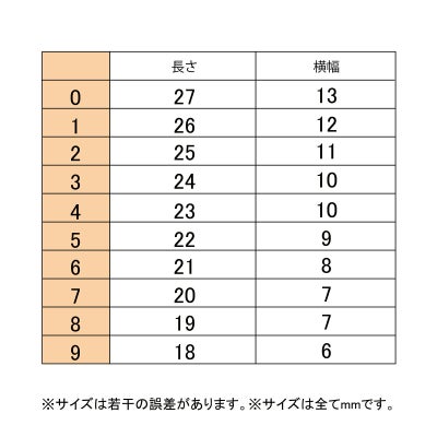 クリアチップ オーバルロング