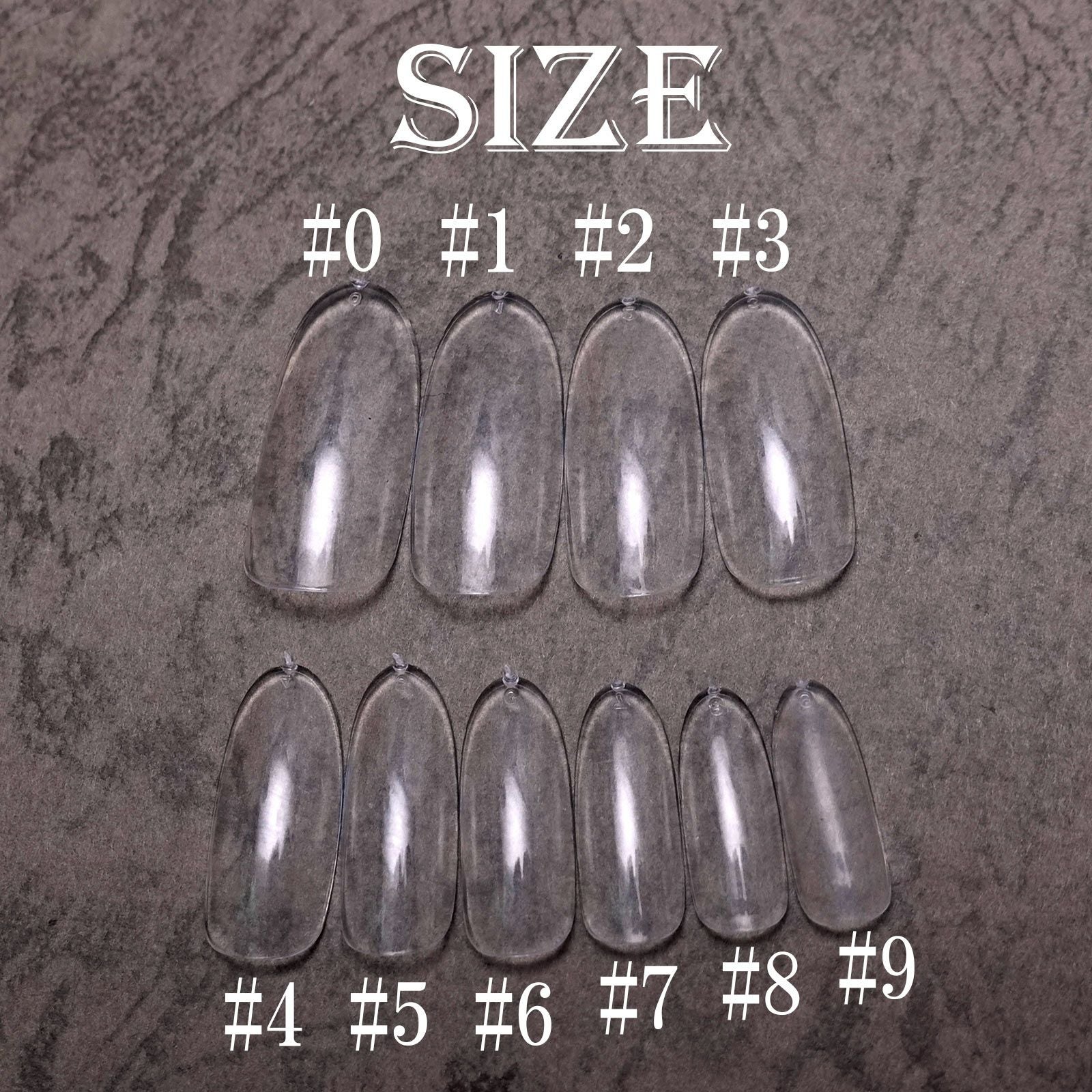 クリアチップ オーバルロングvalue【10サイズ×10枚入り】 | 【サルル