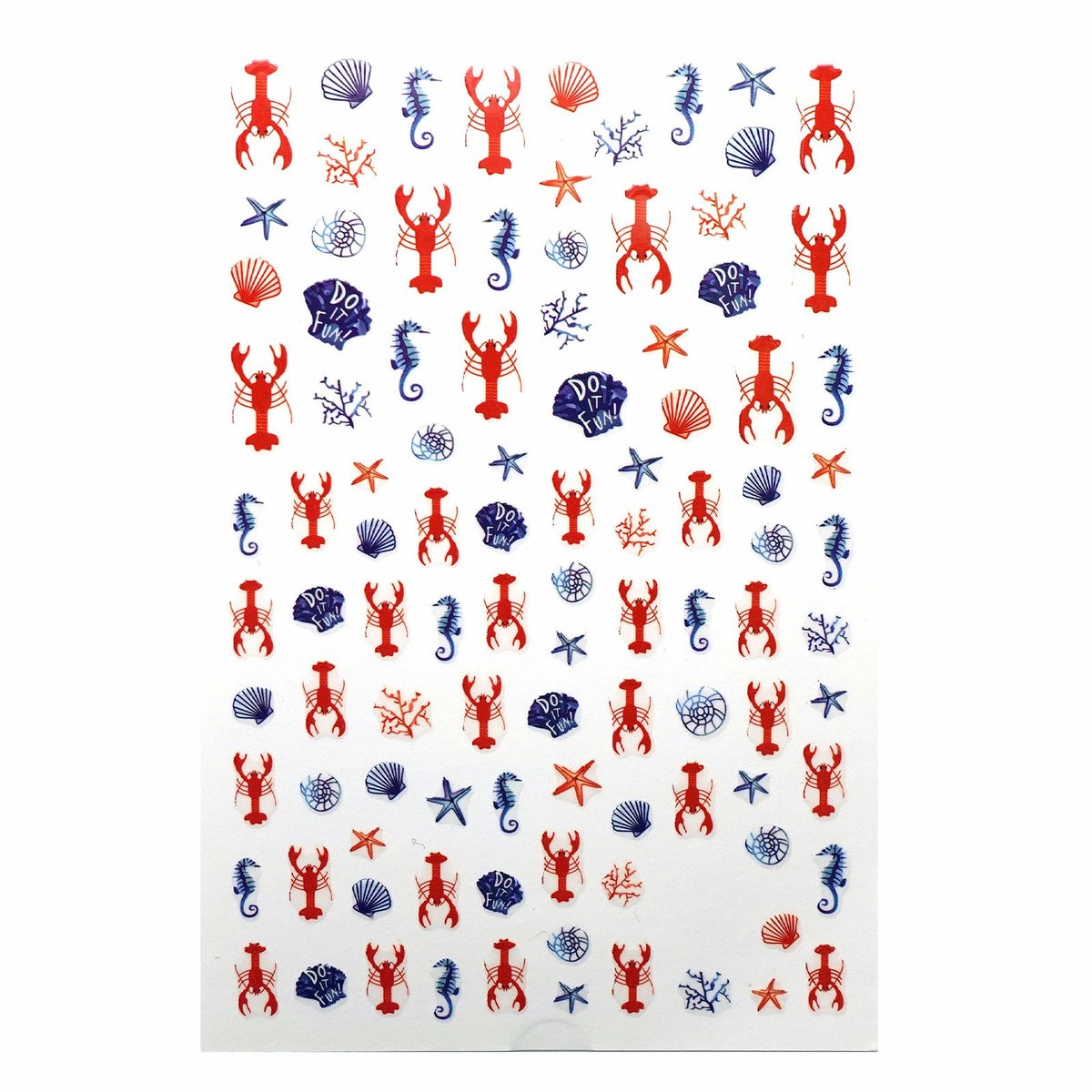 サマーネイルシール