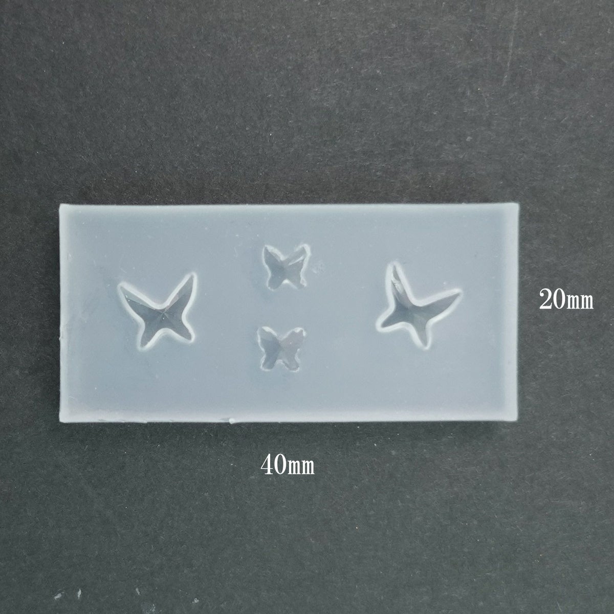 【シリコンモールド】カットバタフライモールド