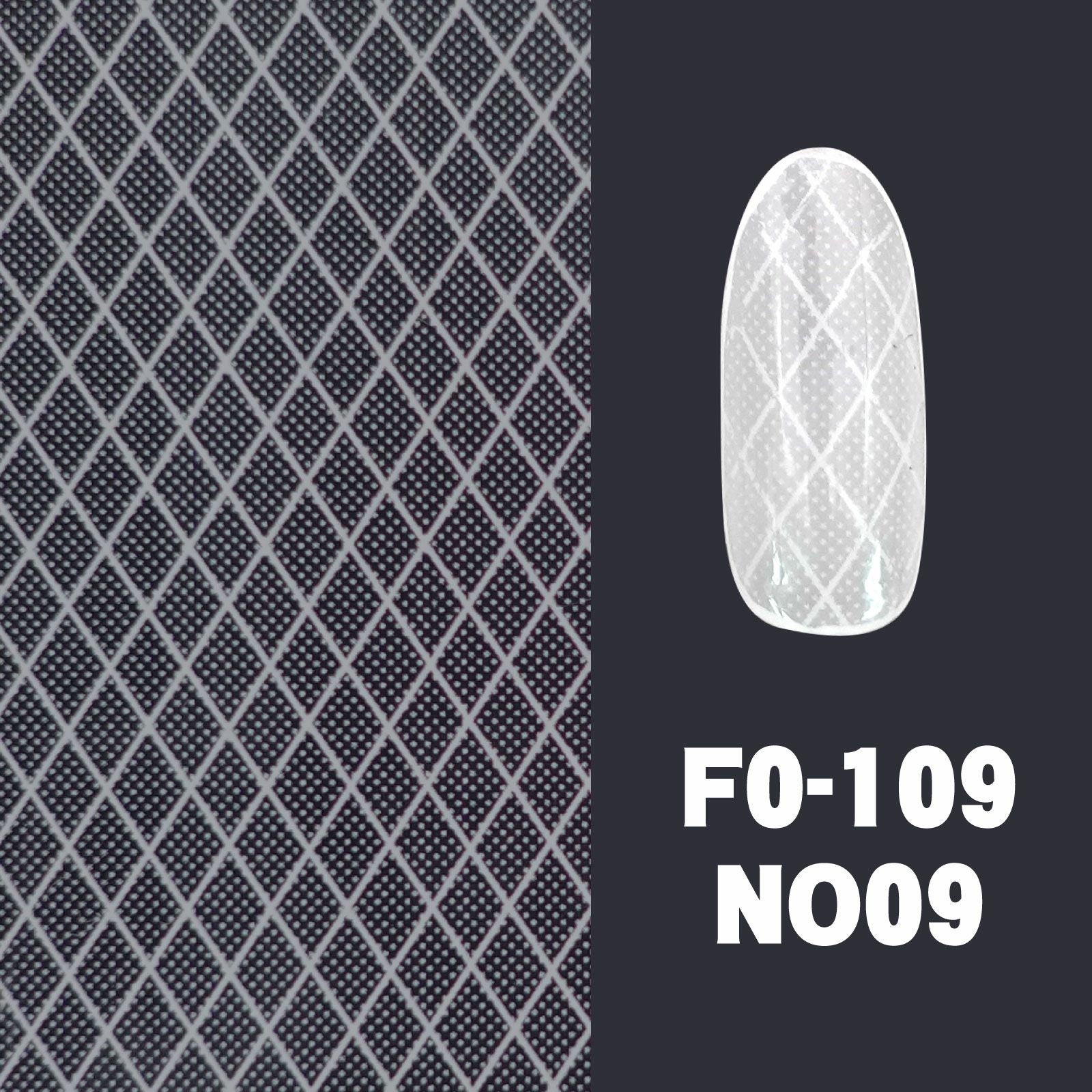 テキスト付】レースネイルホイル ホワイト【16枚セット】 | 【サルル