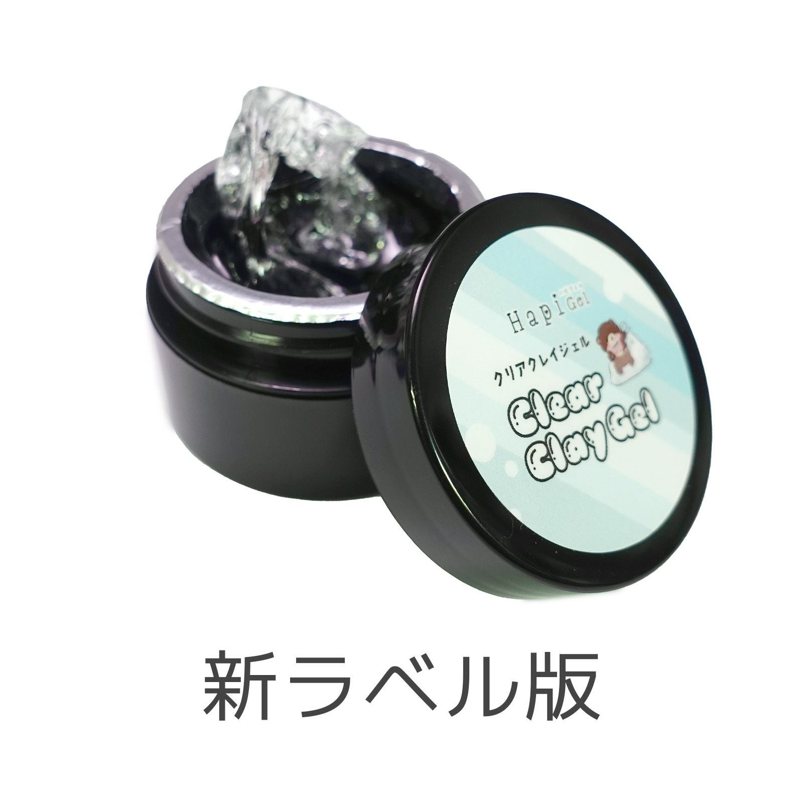 粘度タイプ万能ジェル♪クリアクレイジェル[パーツ固定 チップ装着 長