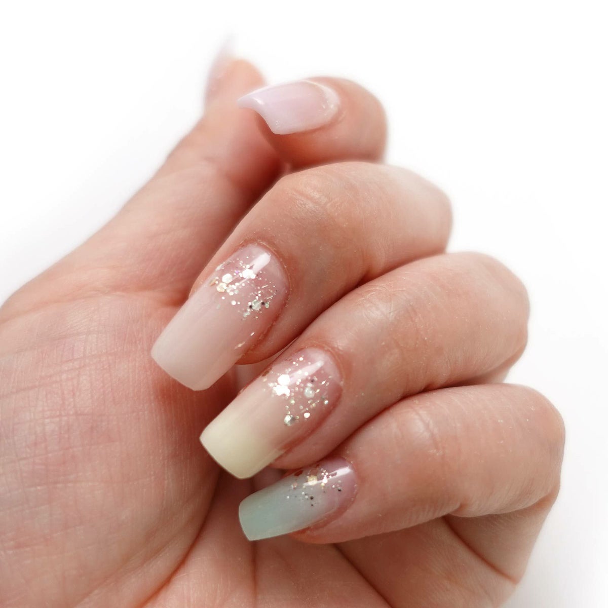 ロングハードジェル用フォームチップ ストレート value【12サイズ×各10枚入】