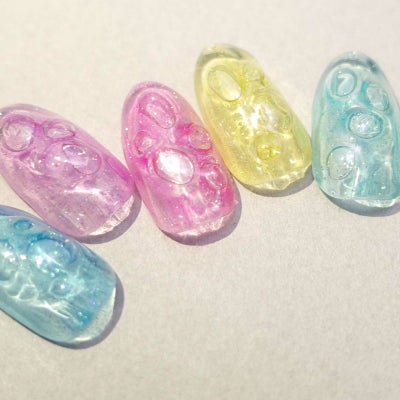 【シリコンモールド】バブルシェイプモールド