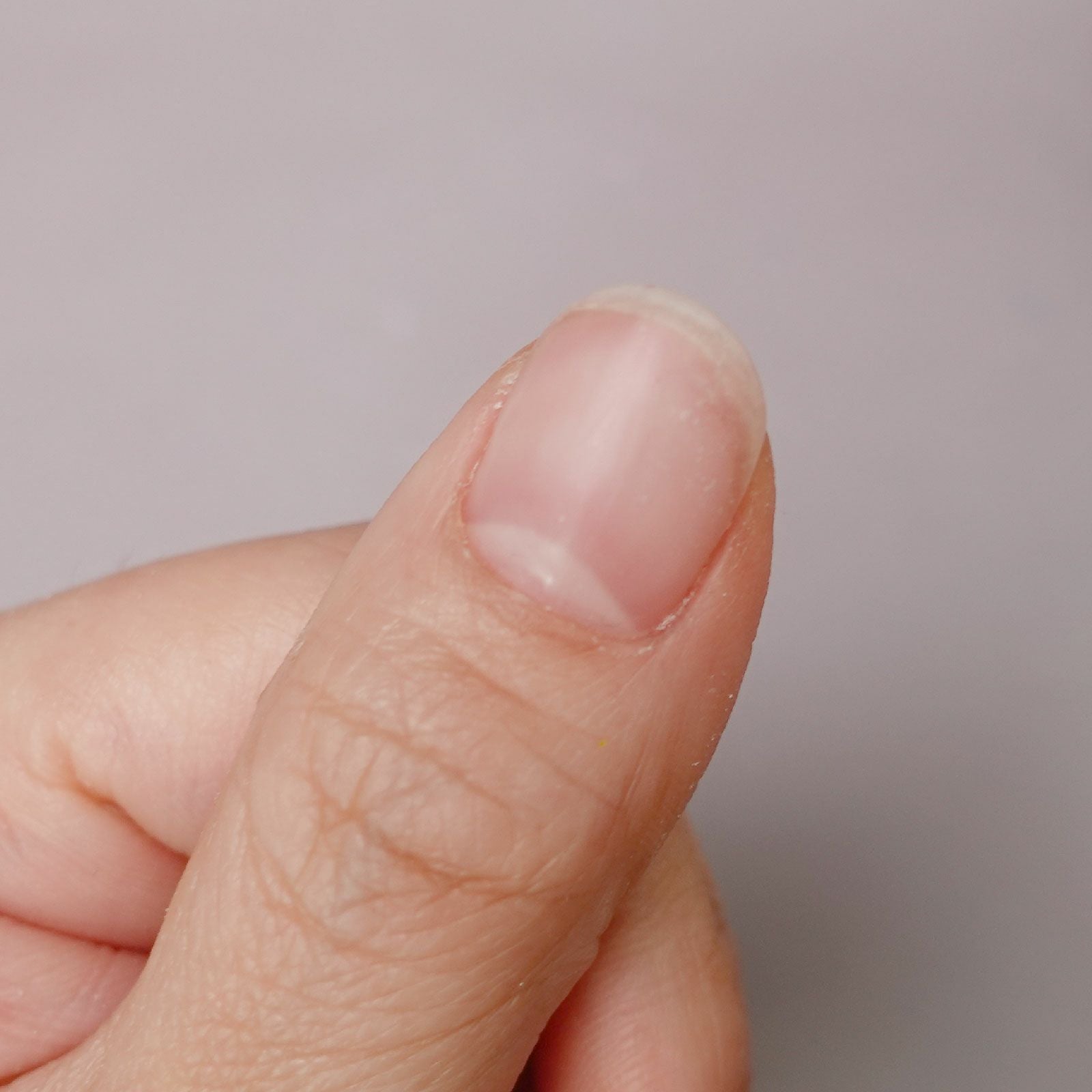柔軟性が増した爪（使用後）