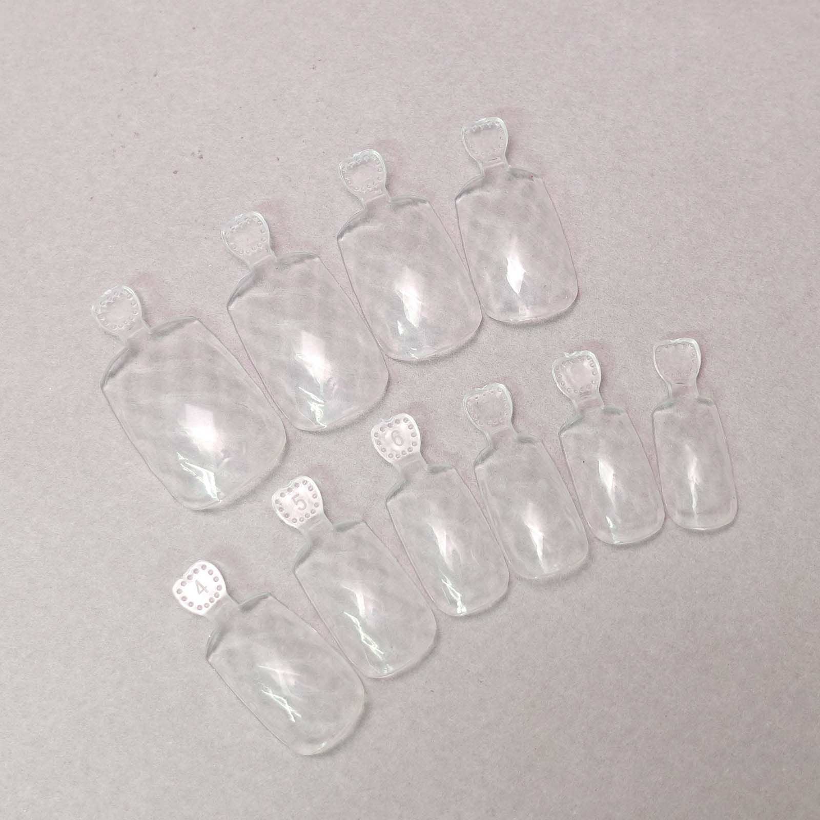 ダイヤモンドカットになる ジェルピタチップ value 【10サイズ各10枚入