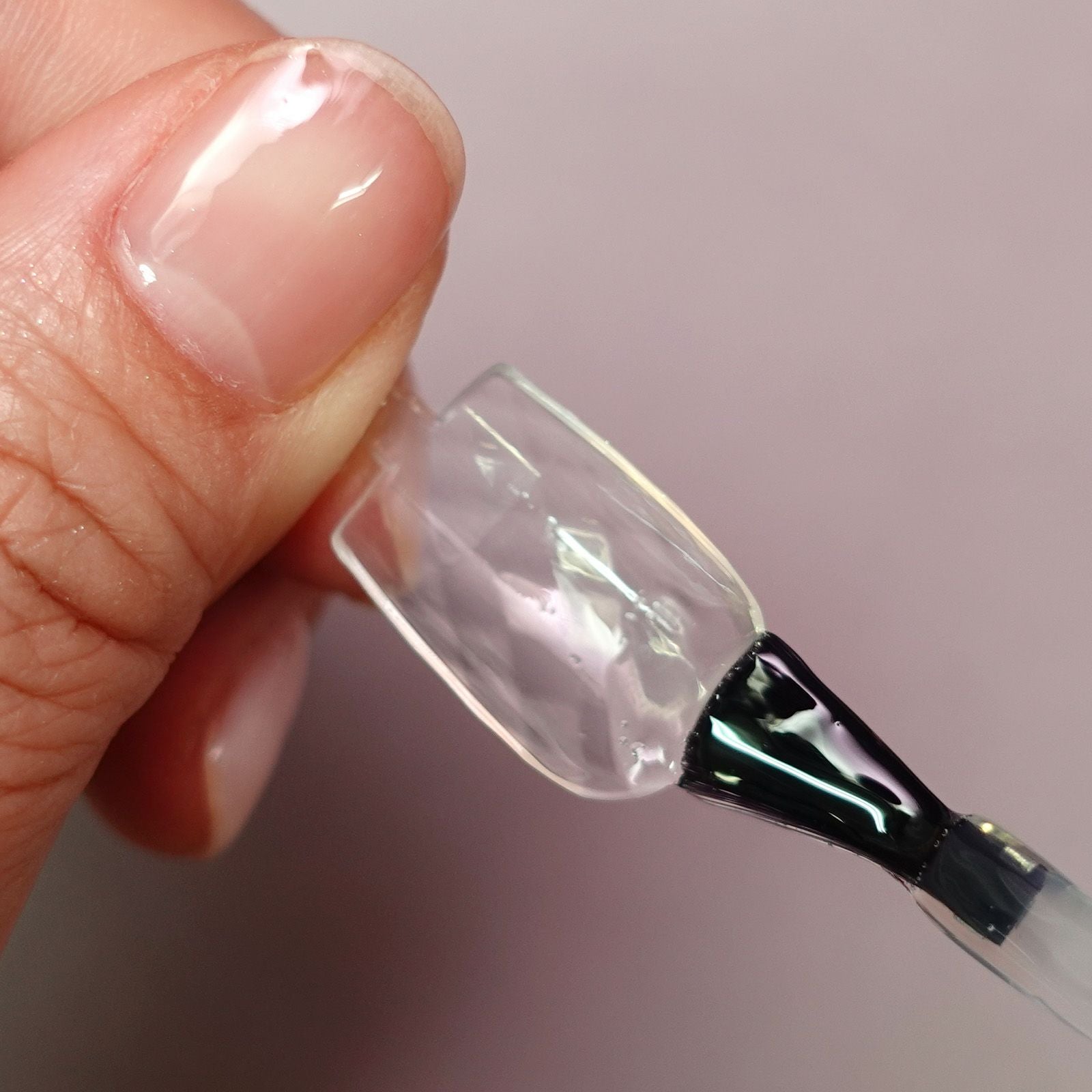 ダイヤモンドカットになるジェルピタチップの使い方