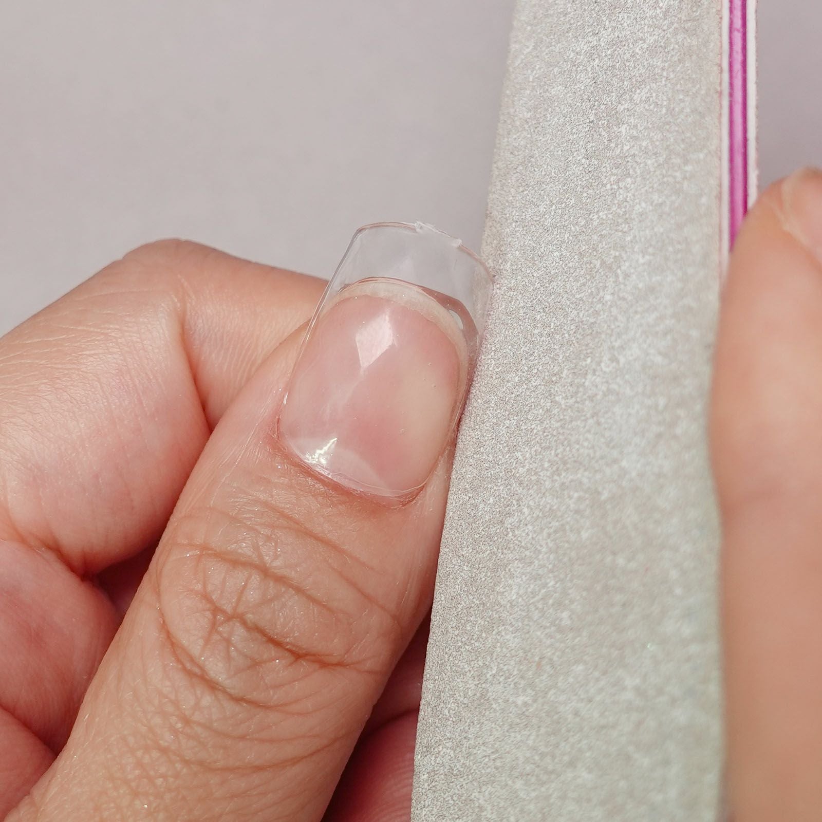 ダイヤモンドカットになるジェルピタチップの使い方