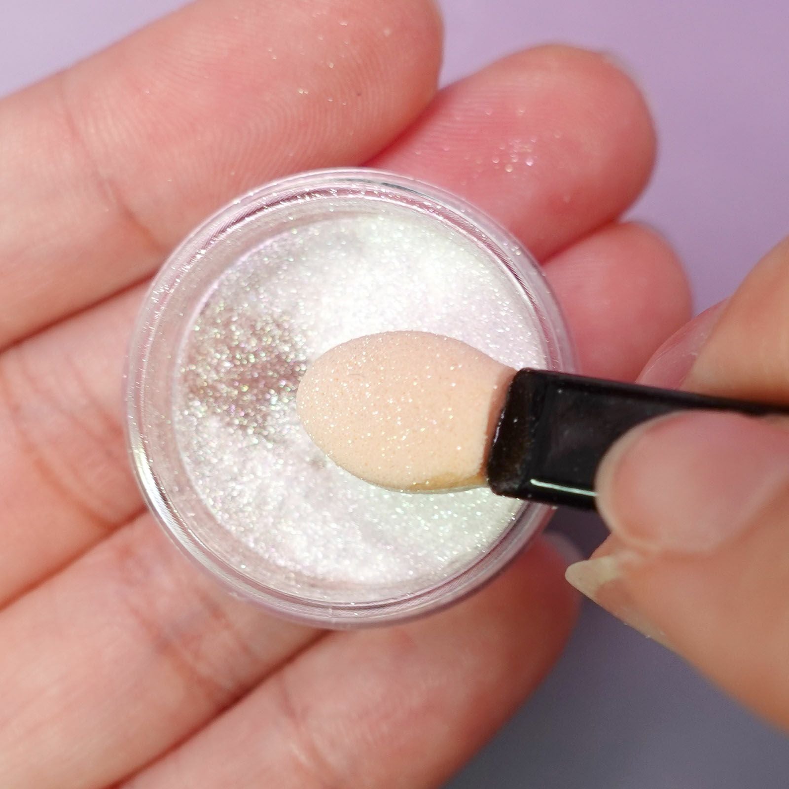 青真珠の粉使い方