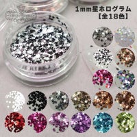 1mm星ホログラムミックスカラー【全4色】 *ハピホロシリーズ*