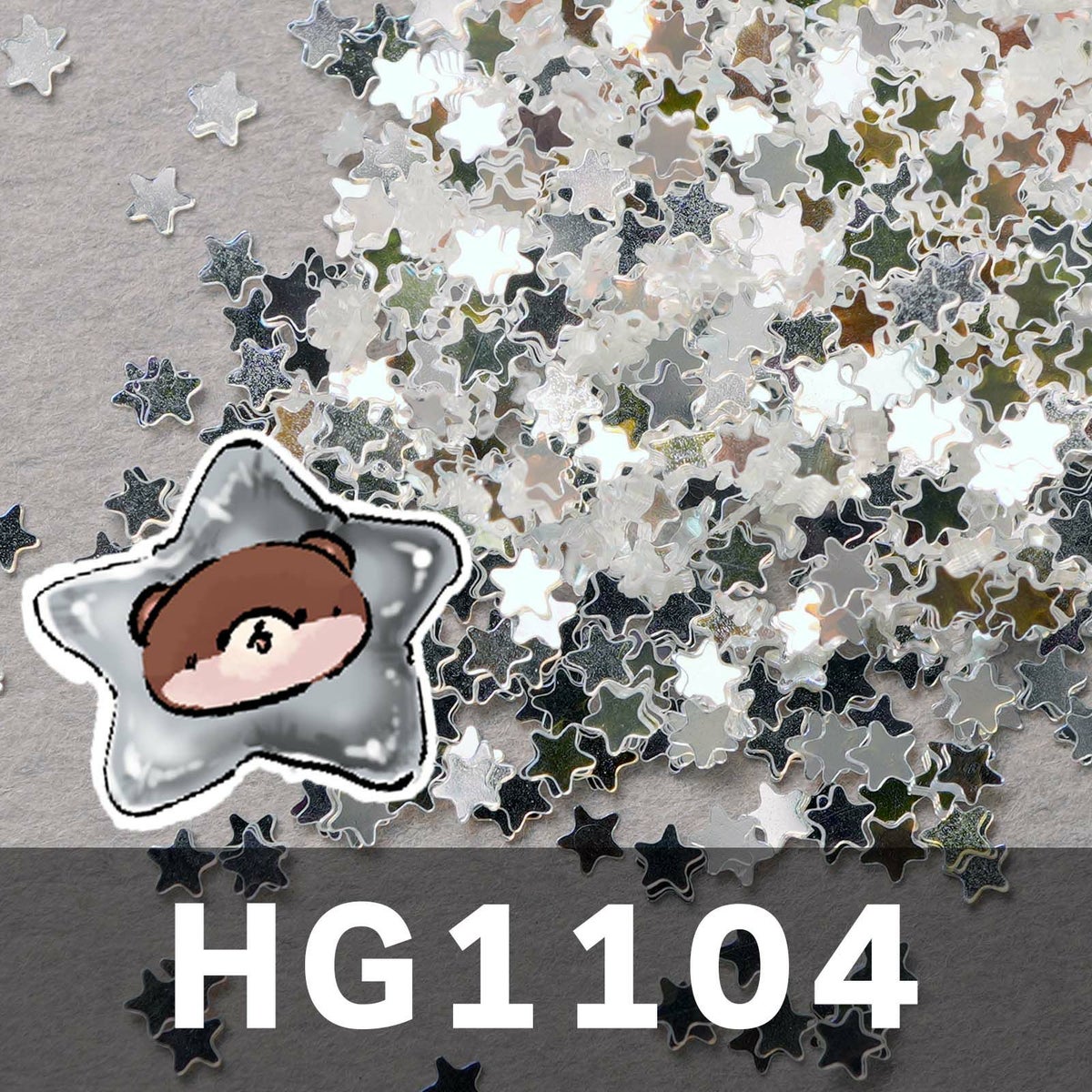 1mm星ホログラムミックス＆ワンカラー【全16色】 *ハピホロシリーズ*