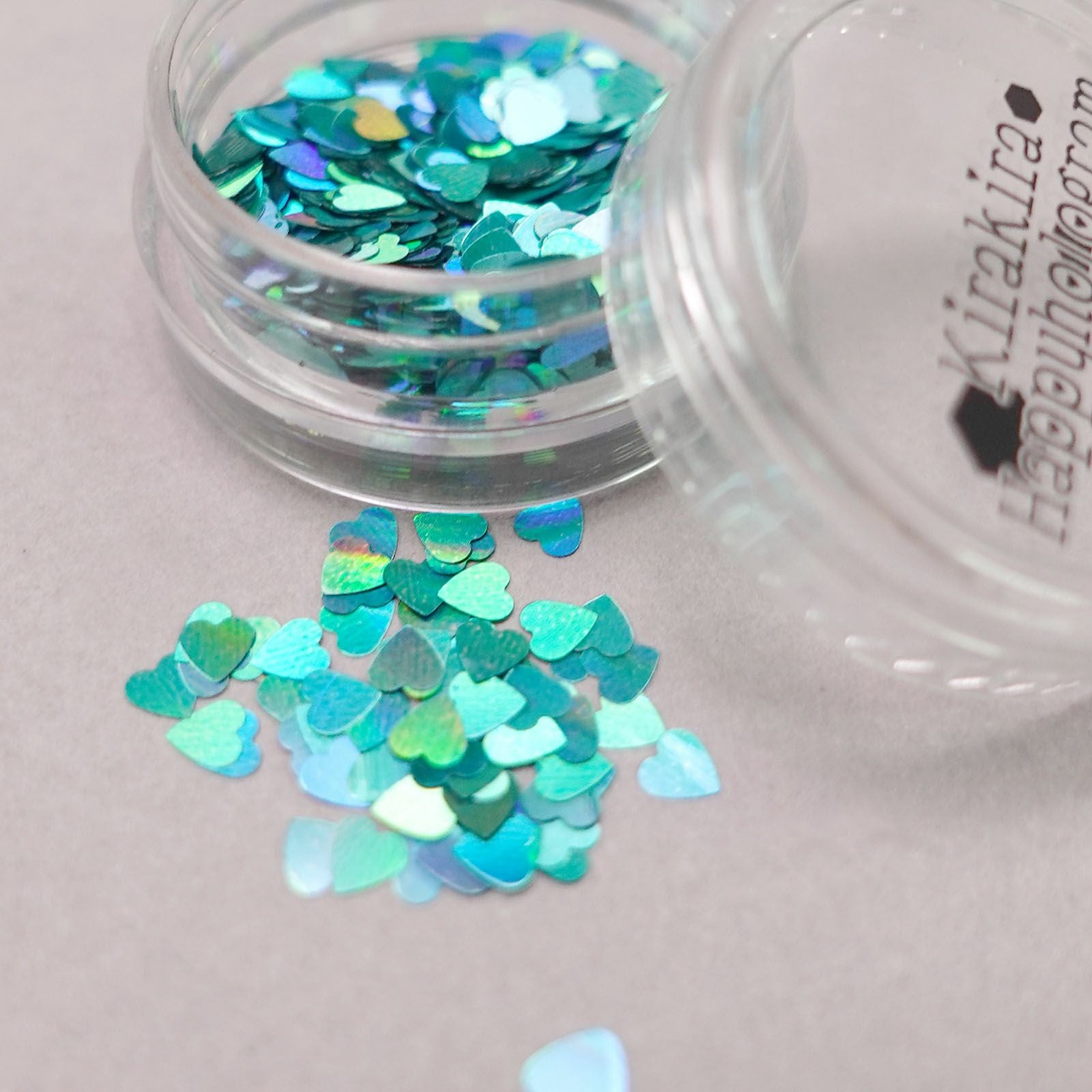 3mmホロハートホログラム【全12色】*ハピホロシリーズ* | 【サルル