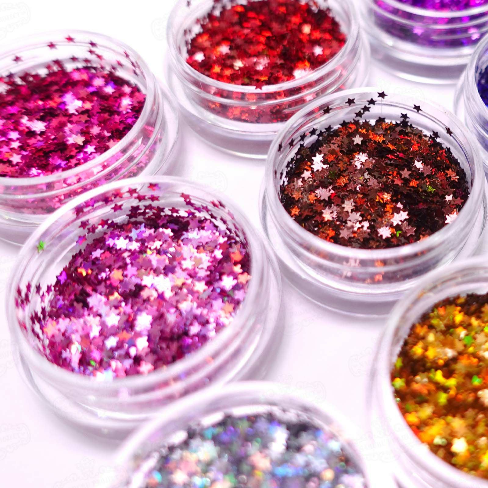 1mm星ホログラム ホロカラー【全12色展開】 *ハピホロシリーズ