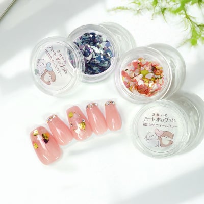 きれいめハートホログラム【全2色】*ハピホロシリーズ*