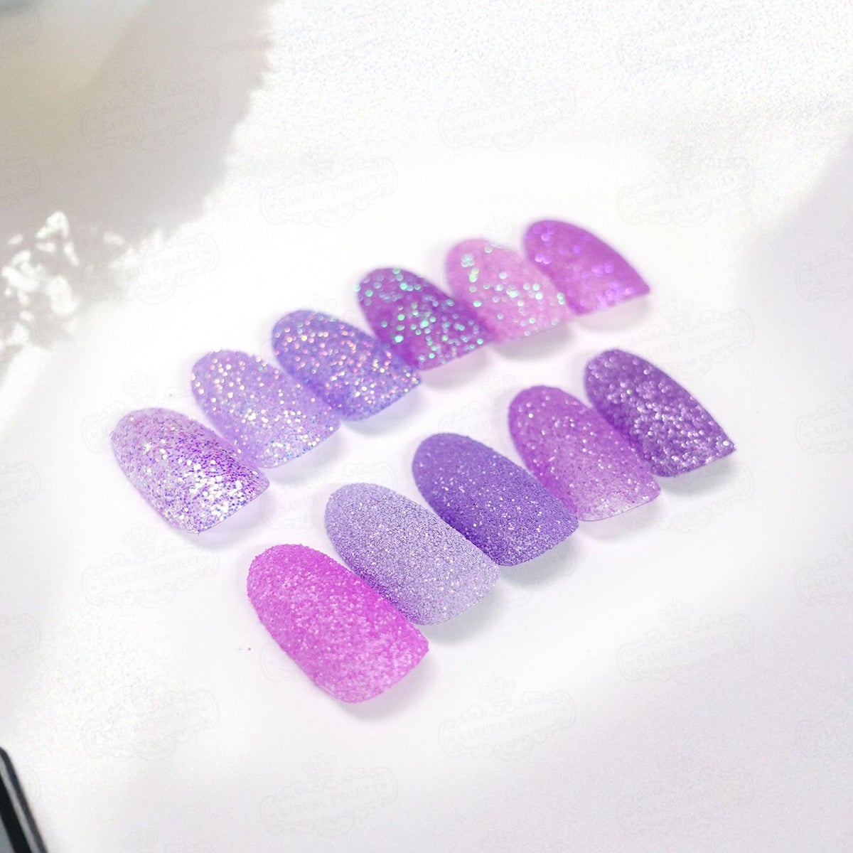 パープルコレクショングリッターズ【全11色セット】 *ハピホロシリーズ*