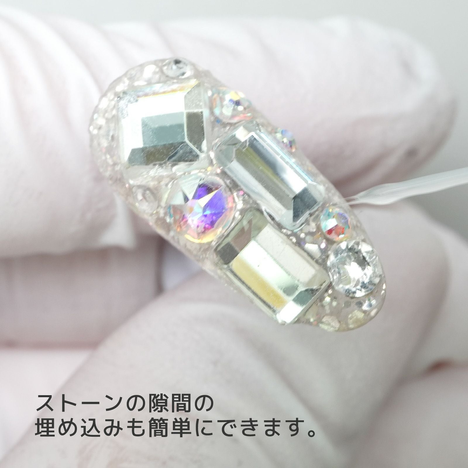 キラキラネイルにも！