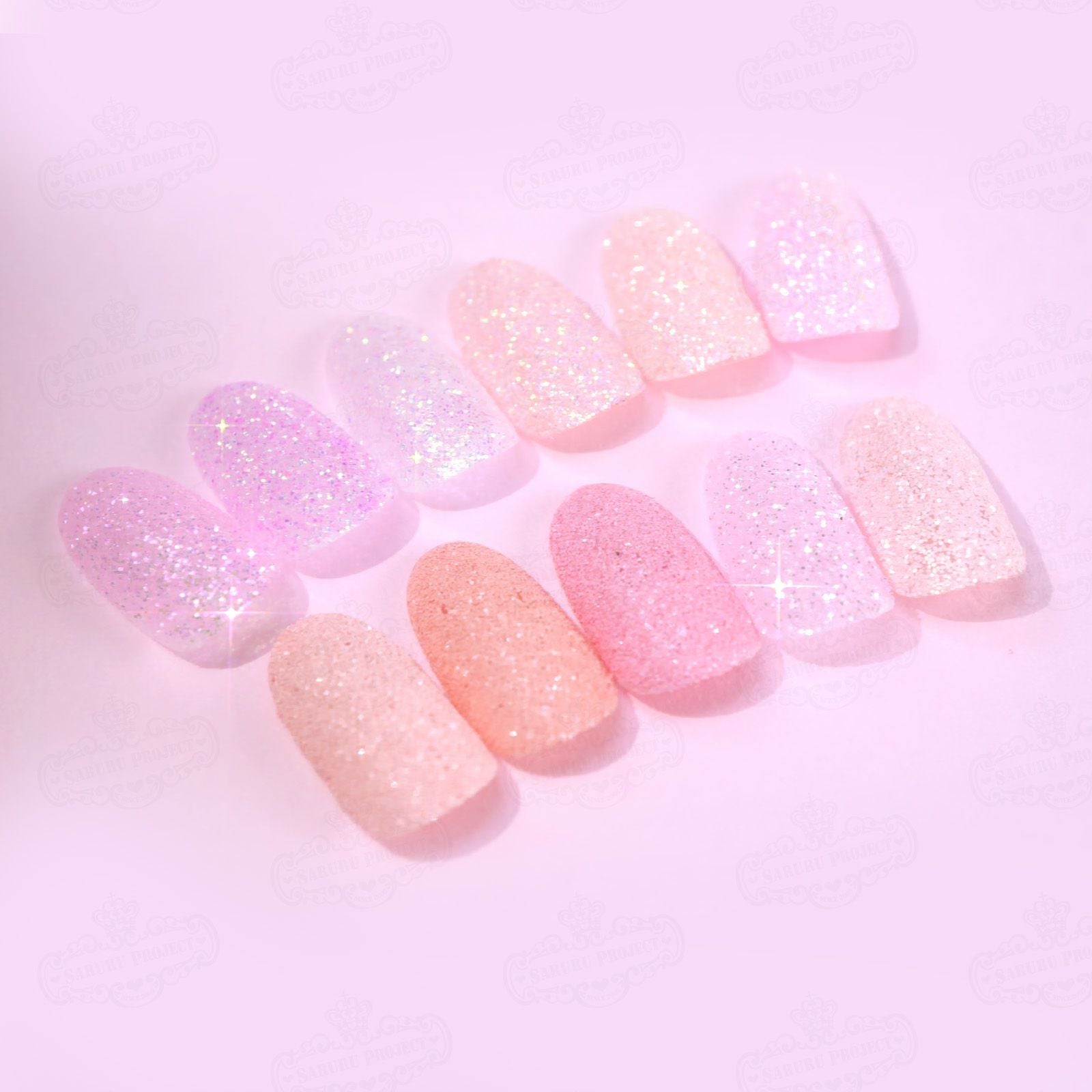 絶妙に違うピンクが11色