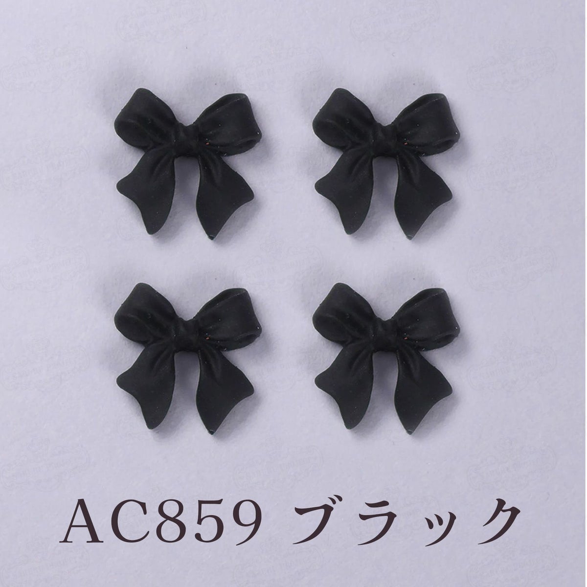 地雷系リボンパーツ