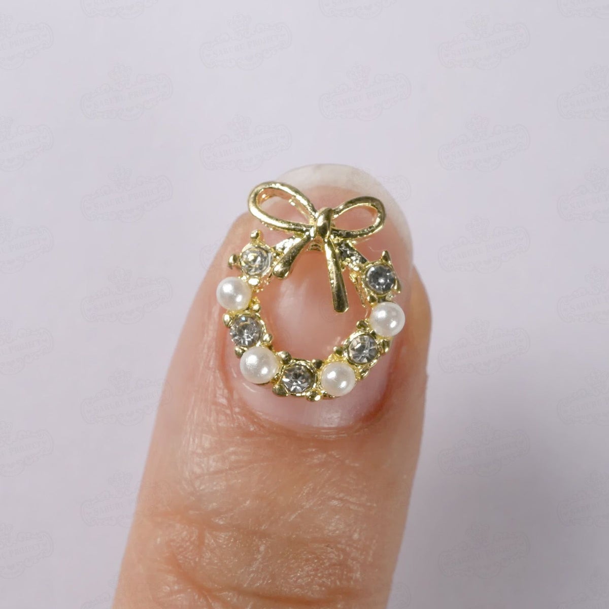 クリスマスリースパーツ[2色・デザイン]