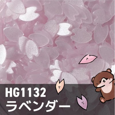 パステルな桜欠片ホログラム【全7色】 *ハピホロシリーズ*