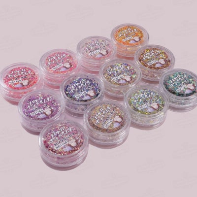 バブルポップグリッター欲張り12色セット*ハピホロシリーズ*